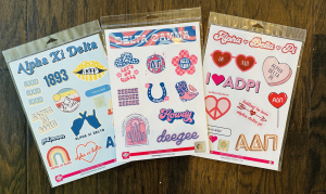 Love Theme Sticker Sheet- Sorority – Paddle Tramps