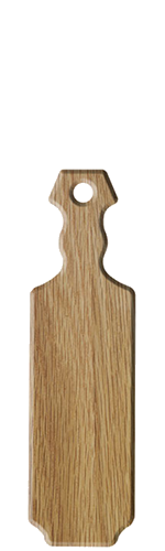 Greek Paddle | Small Oak Mini Greek Paddle 305S-OAK | Paddle Tramps