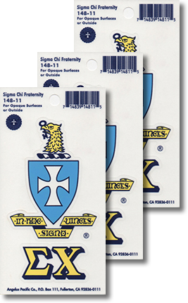 Sigma Chi Decals