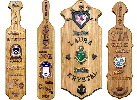 26 Sorority Paddle, Fraternity Wooden Paddles