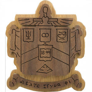 Delta Sigma Phi Carved Background