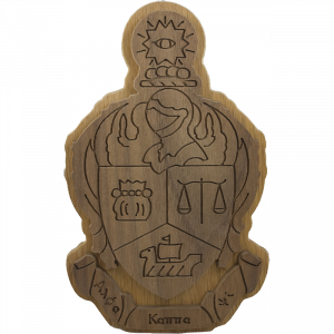 Alpha Kappa Psi Carved Background